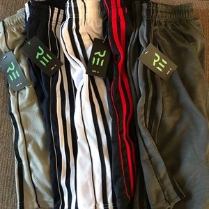 Men’s Athletic Performance Shorts, 5 Pack, medium